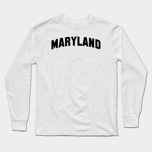 Maryland Long Sleeve T-Shirt by Texevod